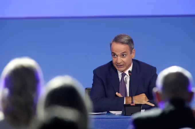 Συνέντευξη τύπου Μητσοτάκη για την 90ή ΔΕΘ