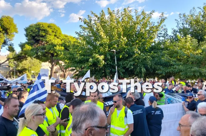 Συγκέντρωση στελεχών των Σωμάτων Ασφαλείας πριν την 90η ΔΕΘ