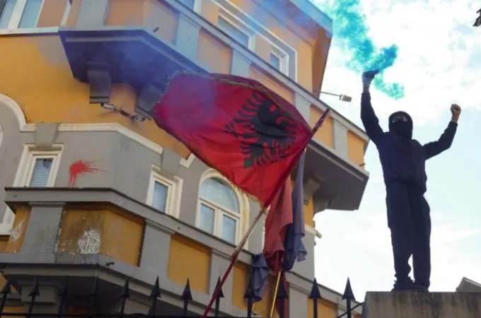 Αλβανία διαδηλώσεις