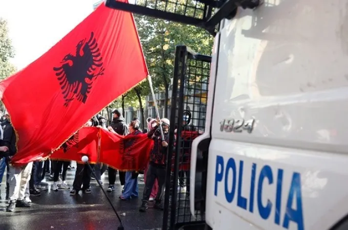 Αλβανία διαδηλώσεις