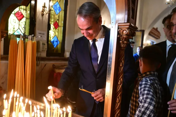 Στον Δήμο Αγίου Δημητρίου ο Κυριάκος Μητσοτάκης