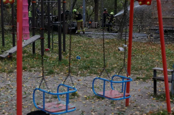 Επίθεση με ρωσικά drones στην Ουκρανία