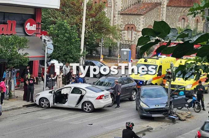 τροχαίο Παπάφη με Κατσιμίδη