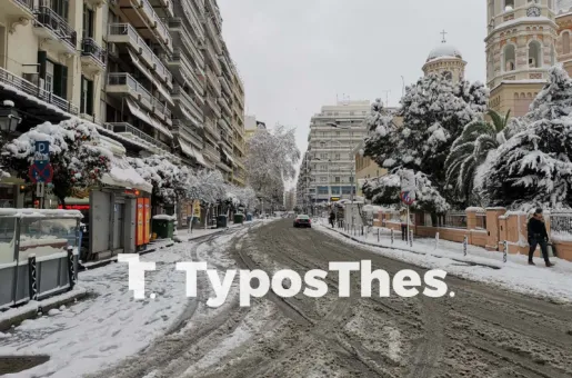 χιόνια-Θεσσαλονίκη-2019