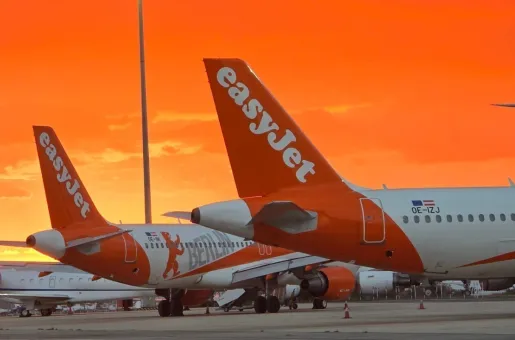 Αεροπλάνα της easyjet