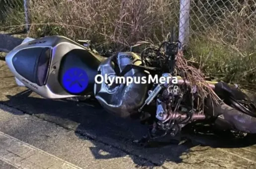 θανατηφόρο τροχαίο με μηχανές στην Κατερίνη