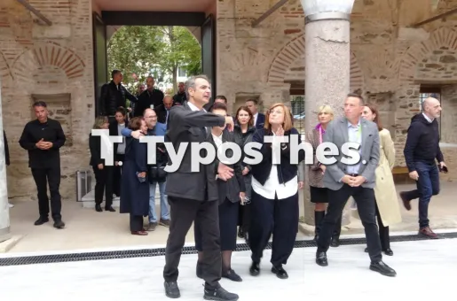 Ο Κυριάκος Μητσοτάκης στο Αλκαζάρ