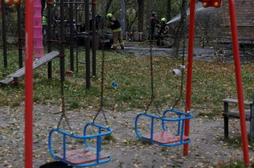 Επίθεση με ρωσικά drones στην Ουκρανία