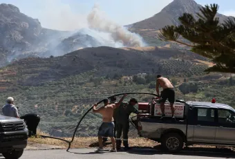 φωτιά στην Κρήτη