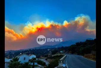 Φωτιά στο Ρέθυμνο 