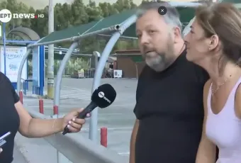 ζευγάρι φωτιά στην Χαλκιδική