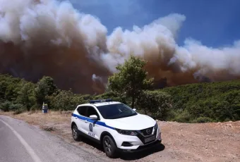 φωτιά περιπολικό
