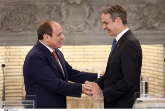 mitsotakis - al sisi