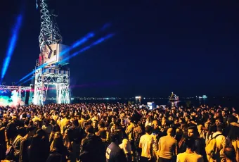 Εικόνα από συναυλία στη Θεσσαλονίκη