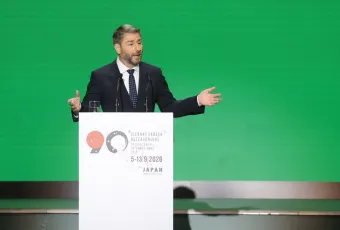 Ο Νίκος Ανδρουλάκης στην 90ή ΔΕΘ