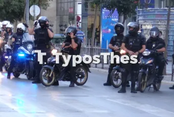 Αστυνομία στην πορεία για τη δολοφονία του Παύλου Φύσσα