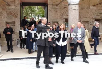 Ο Κυριάκος Μητσοτάκης στο Αλκαζάρ