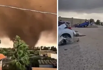 ανεμοστρόβιλος Σικελία